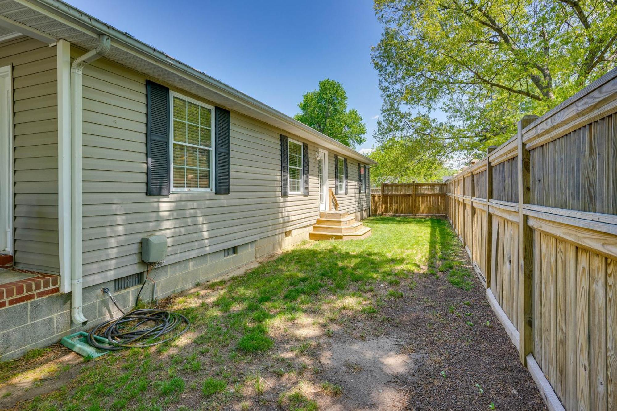 Vila Cozy Richmond Retreat With Yard About 5 Mi To Dtwn! Exteriér fotografie