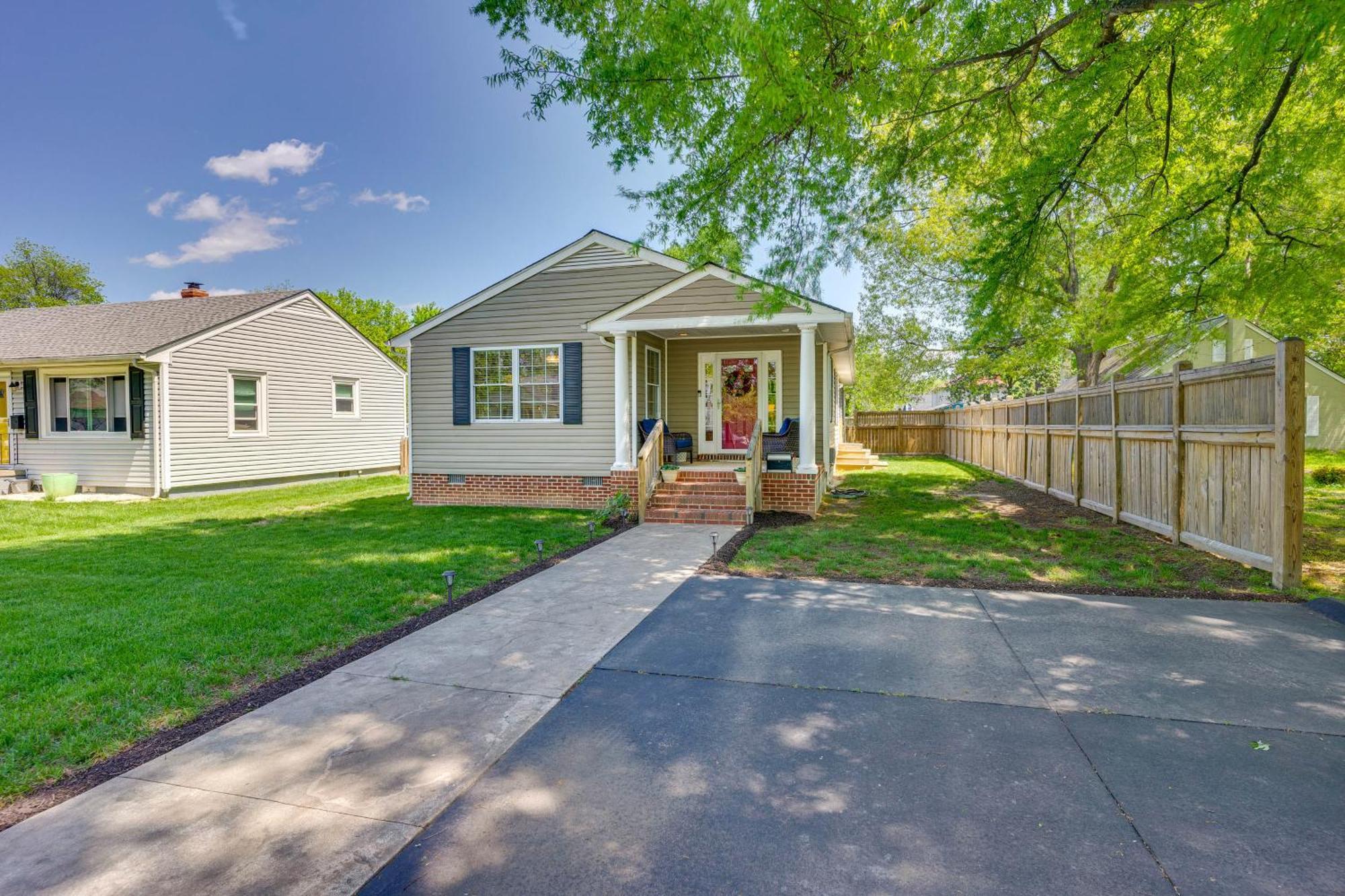 Vila Cozy Richmond Retreat With Yard About 5 Mi To Dtwn! Exteriér fotografie