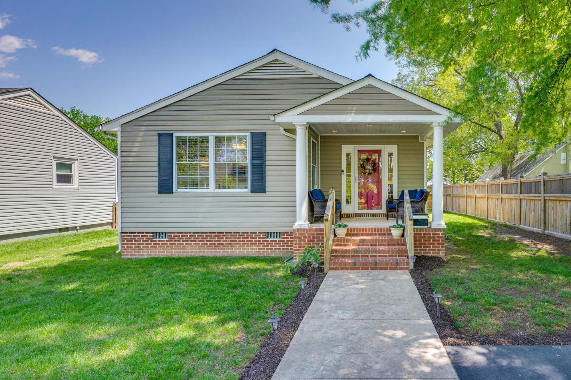 Vila Cozy Richmond Retreat With Yard About 5 Mi To Dtwn! Exteriér fotografie